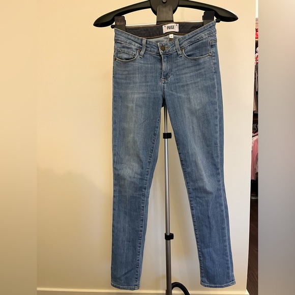 Paige Skyline Ankle Peg Jeans - Picture 1 of 9